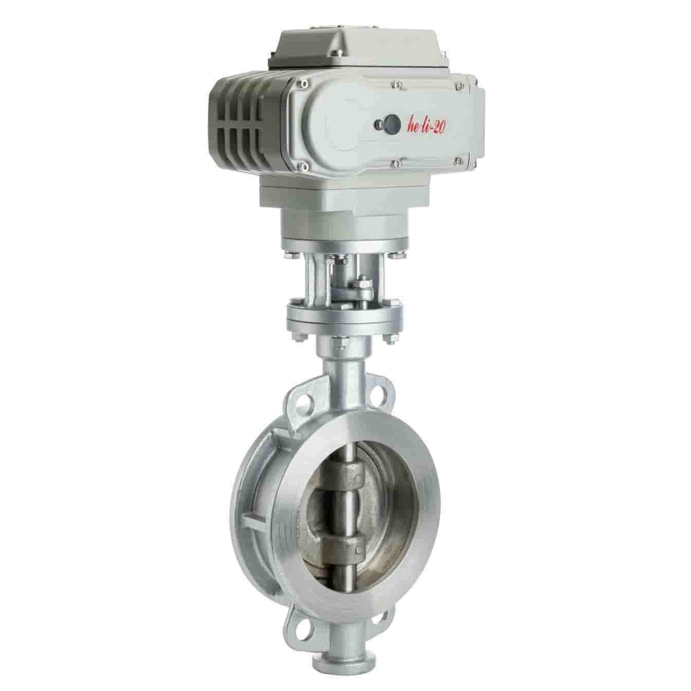 Electric three eccentric butterfly valve odm manufacturer-3.jpg