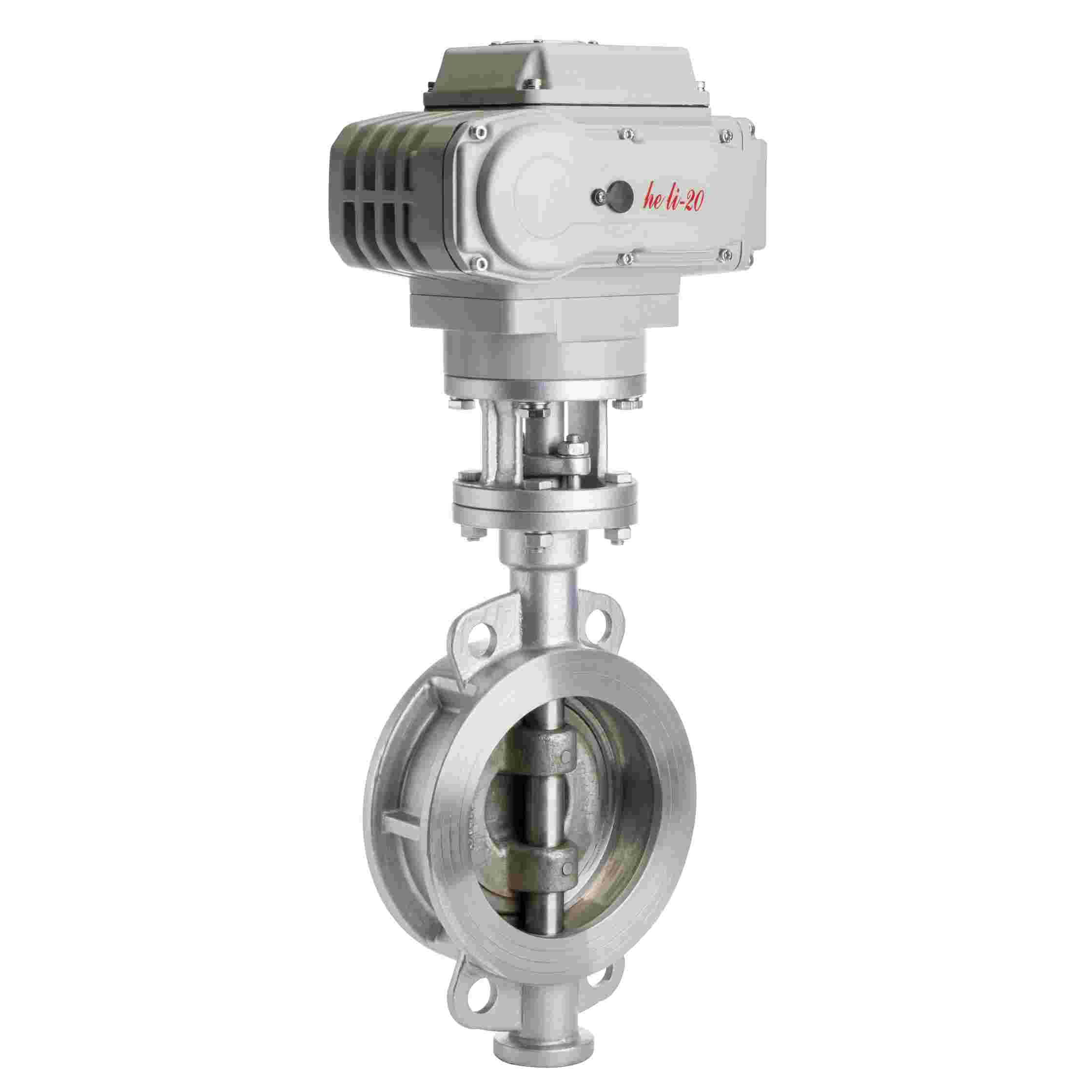 Hydrogen energy Electric three eccentric butterfly valve-3.jpg