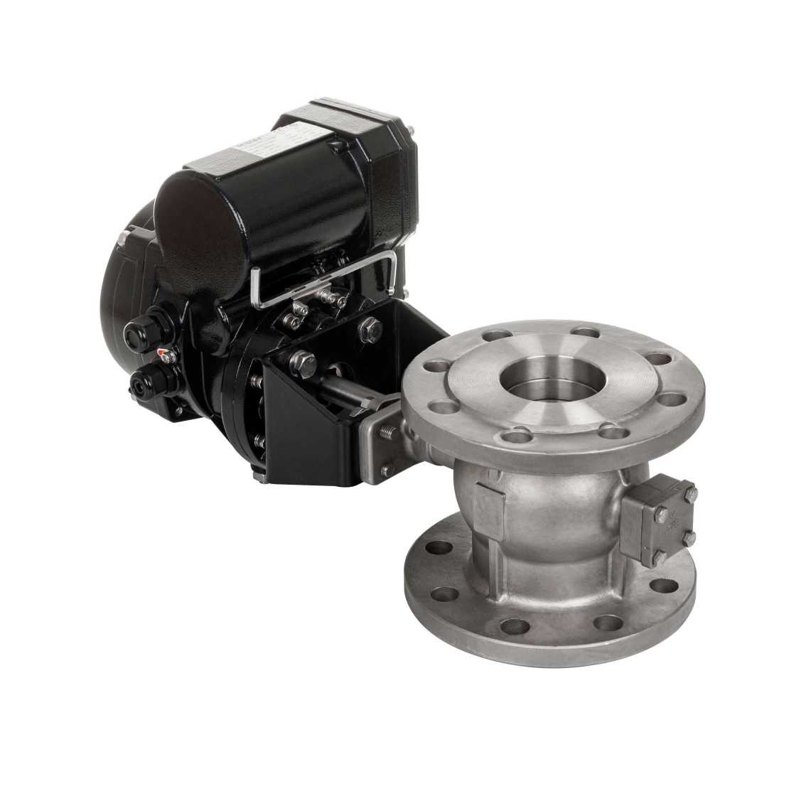 วาล์วบอลหน้าแปลนสแตนเลสไฟฟ้าสำหรับแบตเตอรี่ลิเธียม