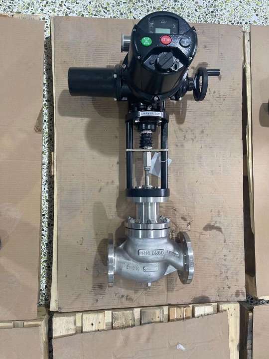 วาล์วควบคุมแบบสองที่นั่งไฟฟ้าสำหรับแบตเตอรี่ลิเธียม